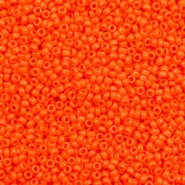 Miyuki rocailles Perlen 15/0 - Opaque orange 15-406